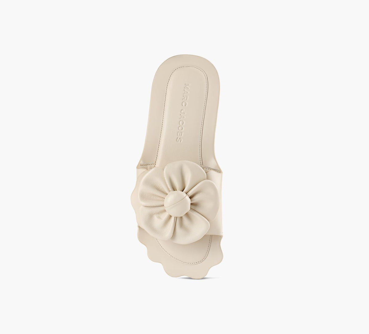 MARC JACOBS THEDAISYSANDAL in BEIGE view 1c