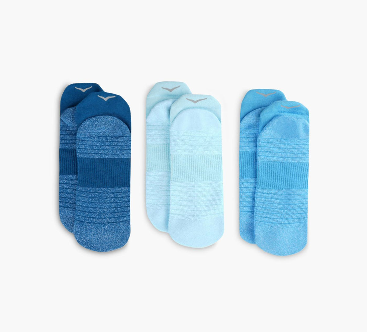 HOKA CHAUSSETTESDECOURSEINVISIBLESLOTDE3 en BLEU vue 2
