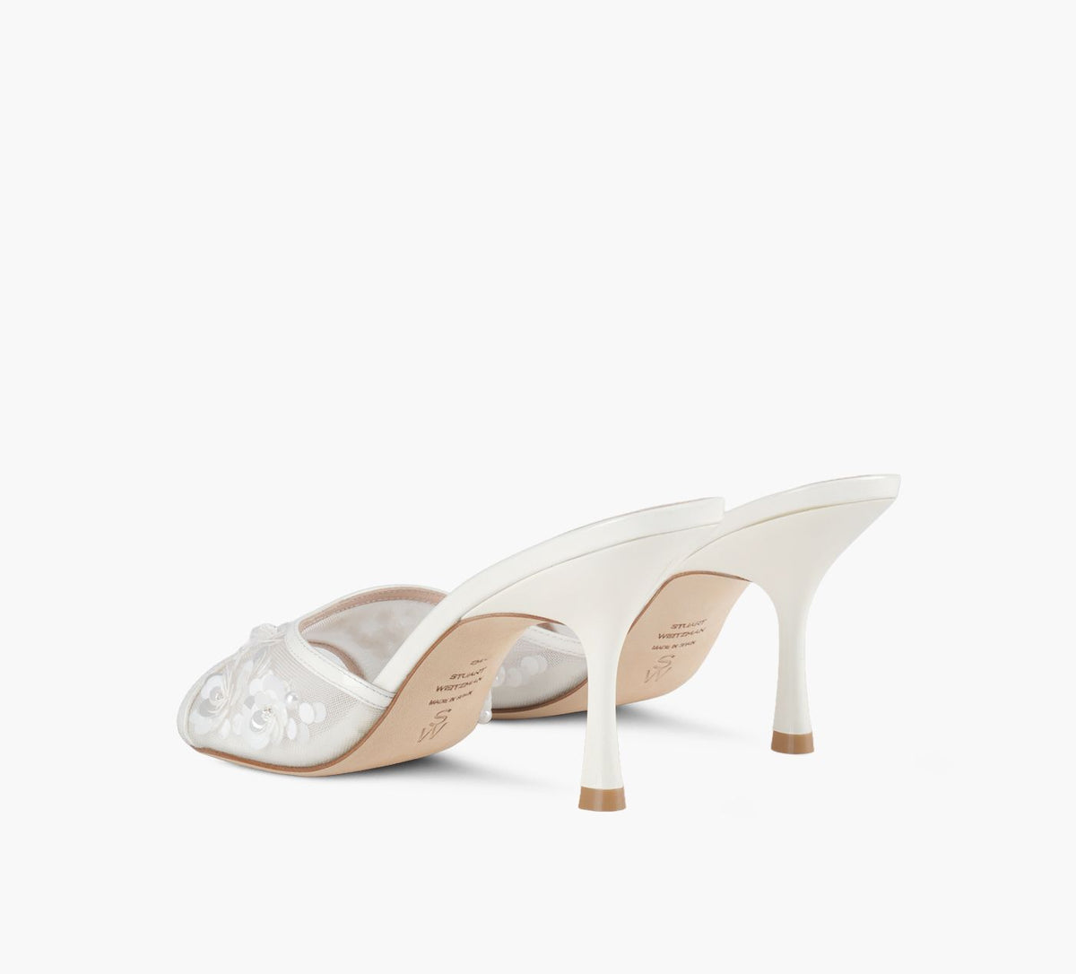 STUART WEITZMAN SANDALEMONTROSE en BLANC vue 3