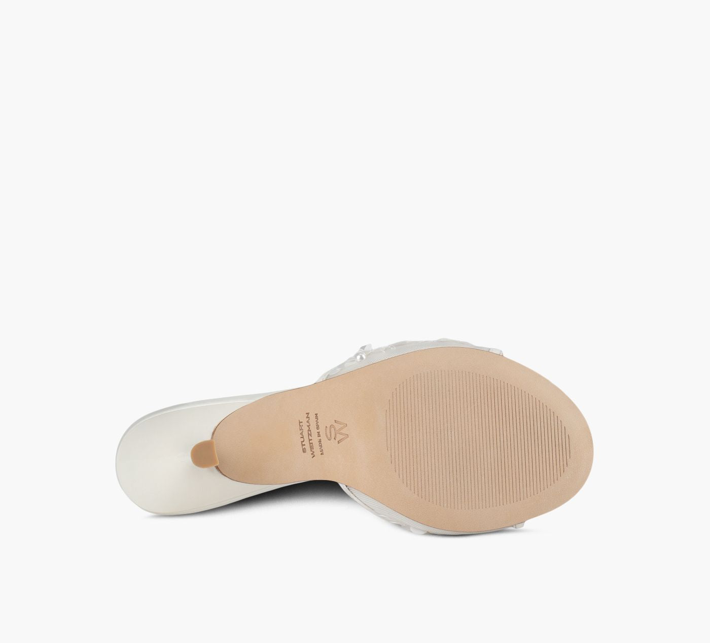 STUART WEITZMAN SANDALEMONTROSE en BLANC vue 6