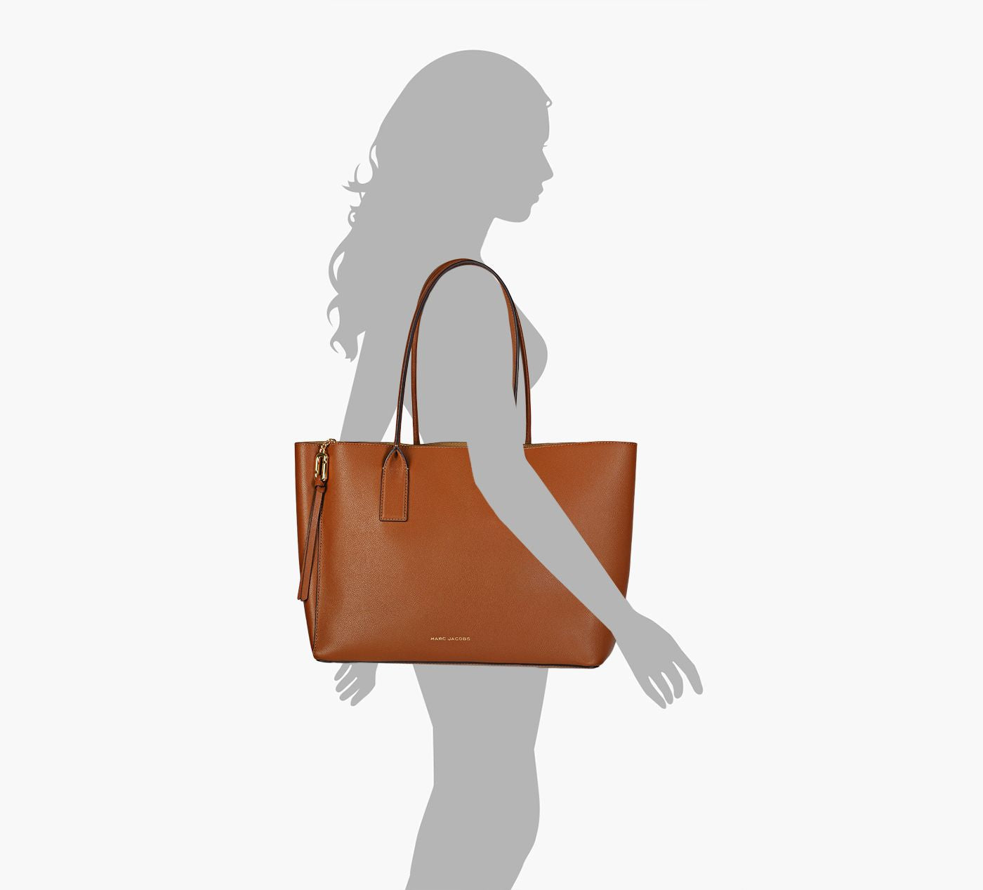 MARC JACOBS THEWORKTOTE in TAN view 4