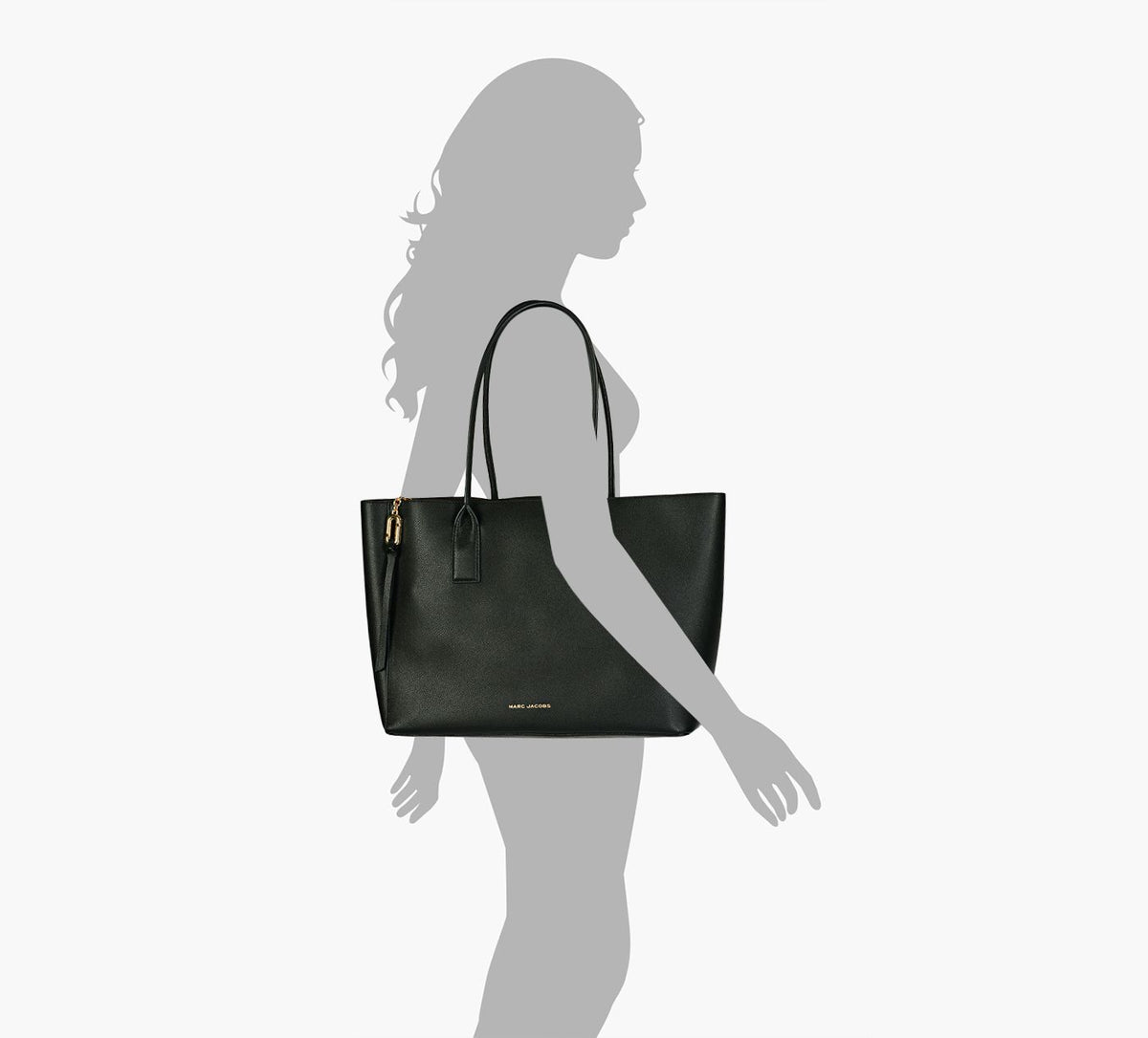 MARC JACOBS FOURRETOUTTHEWORKTOTE en NOIR vue 4