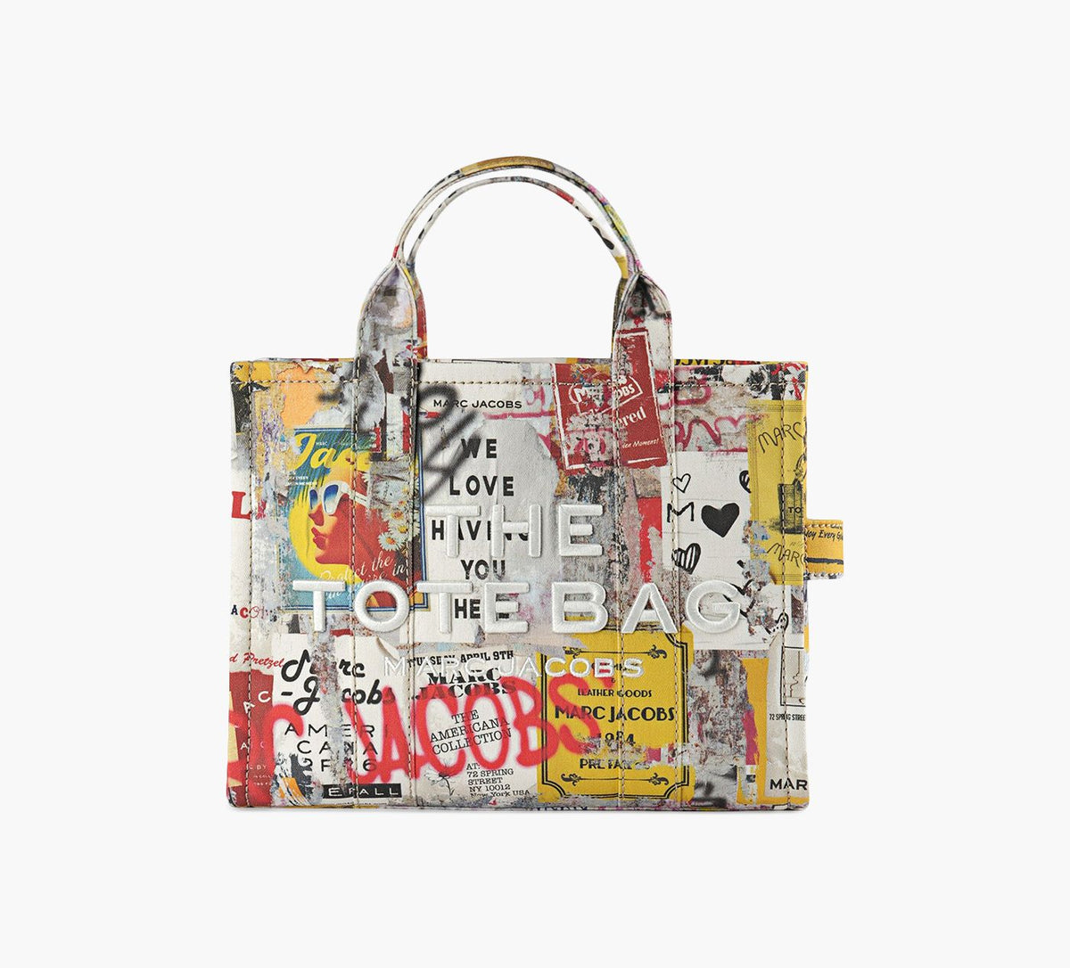 MARC JACOBS FOURRETOUTTHEMEDIUMTOTE en MULTICOLORE