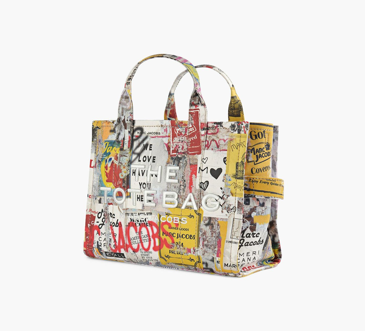 MARC JACOBS FOURRETOUTTHEMEDIUMTOTE en MULTICOLORE vue 2