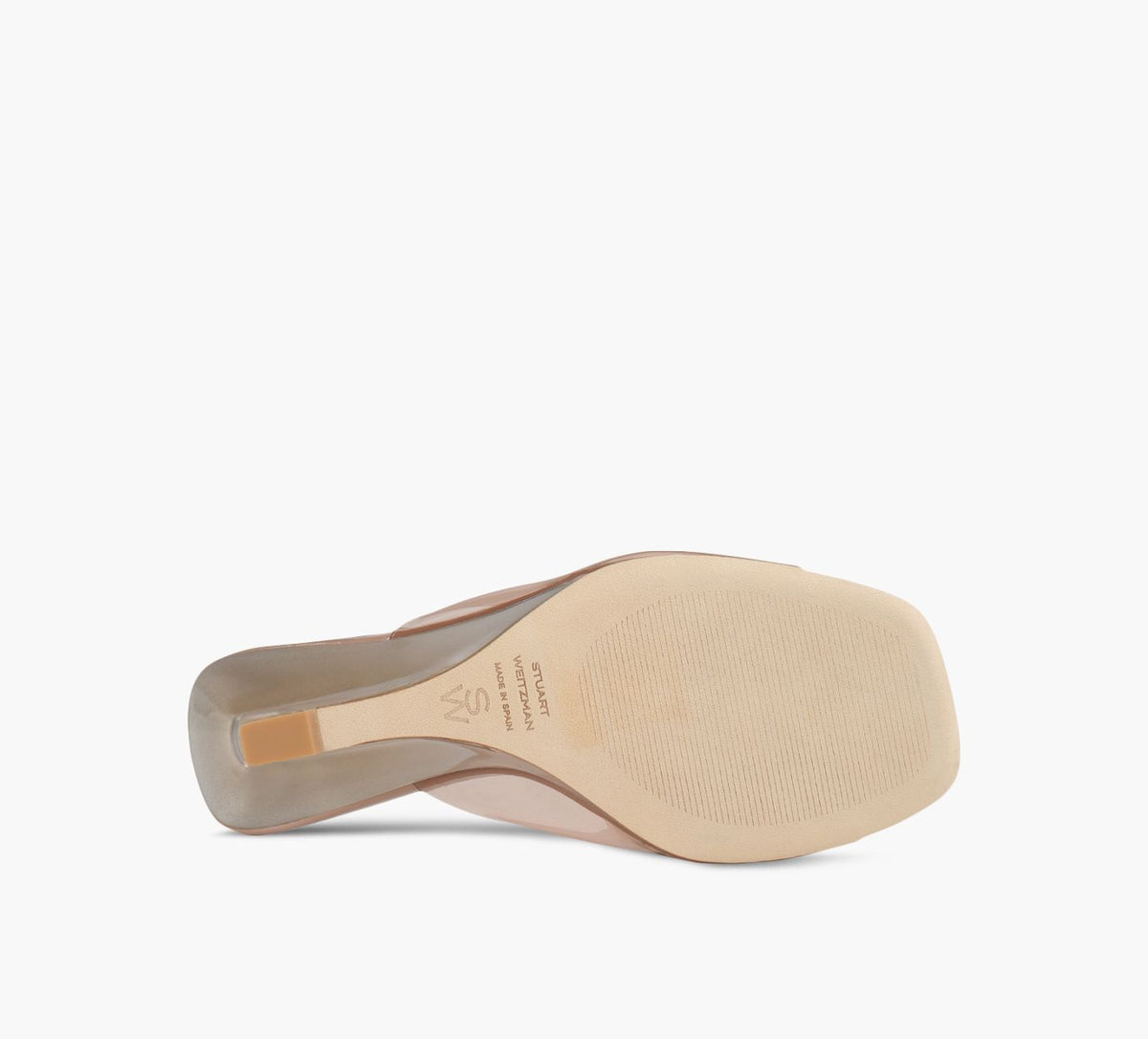 STUART WEITZMAN MULEENLUCITEVINNIE en TRANSPARENT vue 6