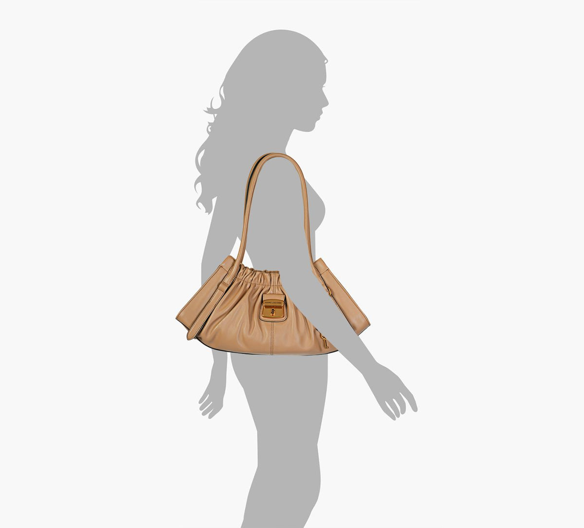 MARC JACOBS SACTHESATCHEL en BEIGE vue 4