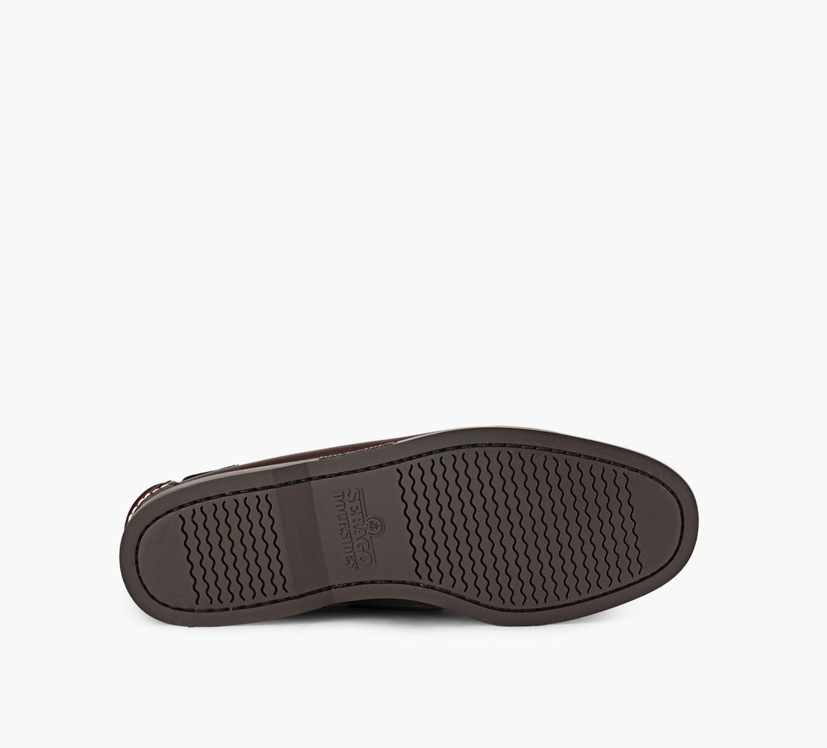 SEBAGO CHAUSSUREBATEAUDOCKSIDESPORTLANDWAXED en BRUN vue 6