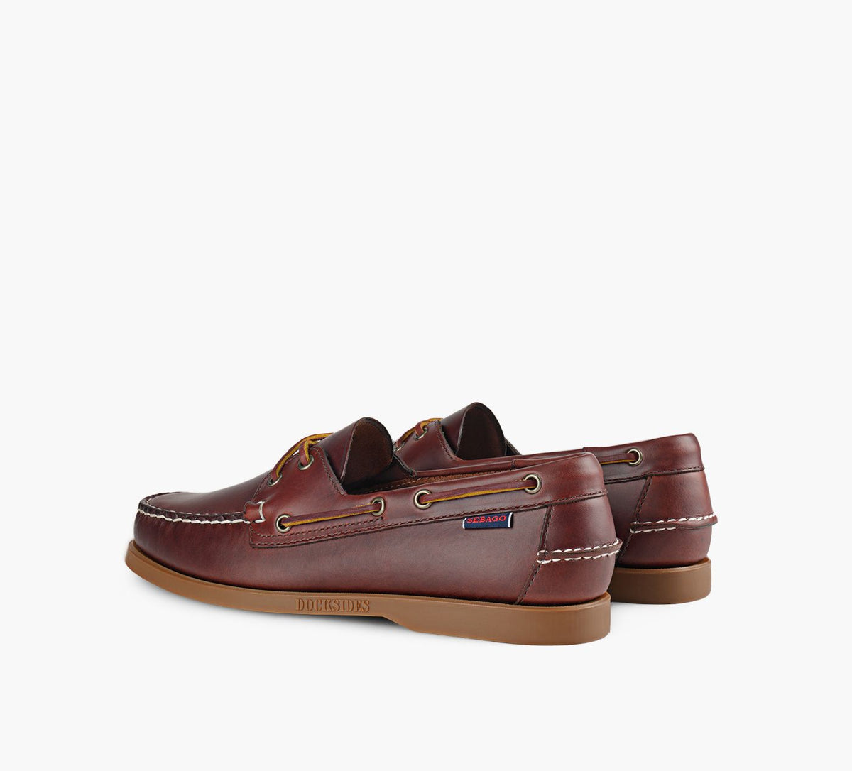 SEBAGO DOCKSIDESPORTLANDWAXED in TAN view 3