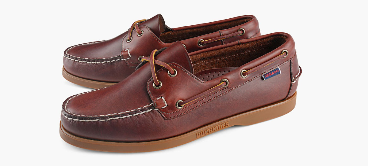 SEBAGO DOCKSIDESPORTLANDWAXED in TAN view 4