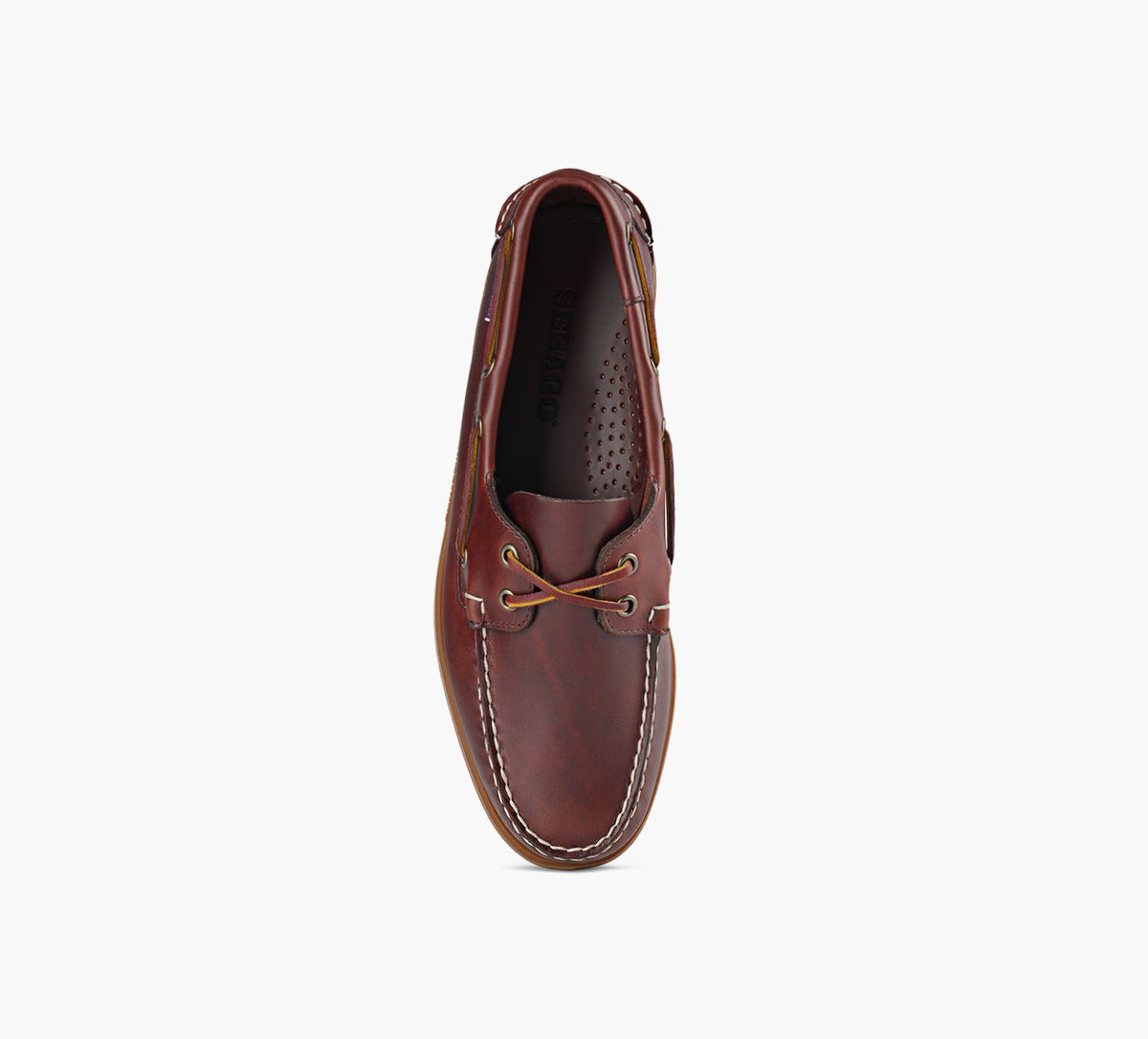 SEBAGO DOCKSIDESPORTLANDWAXED in TAN view 1c