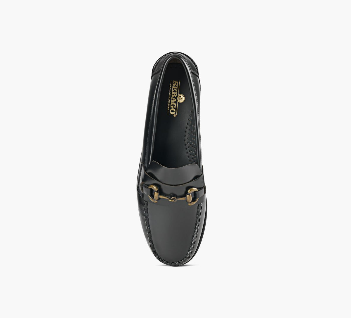 SEBAGO MOCASSINCLASSICJOE en NOIR vue 1c