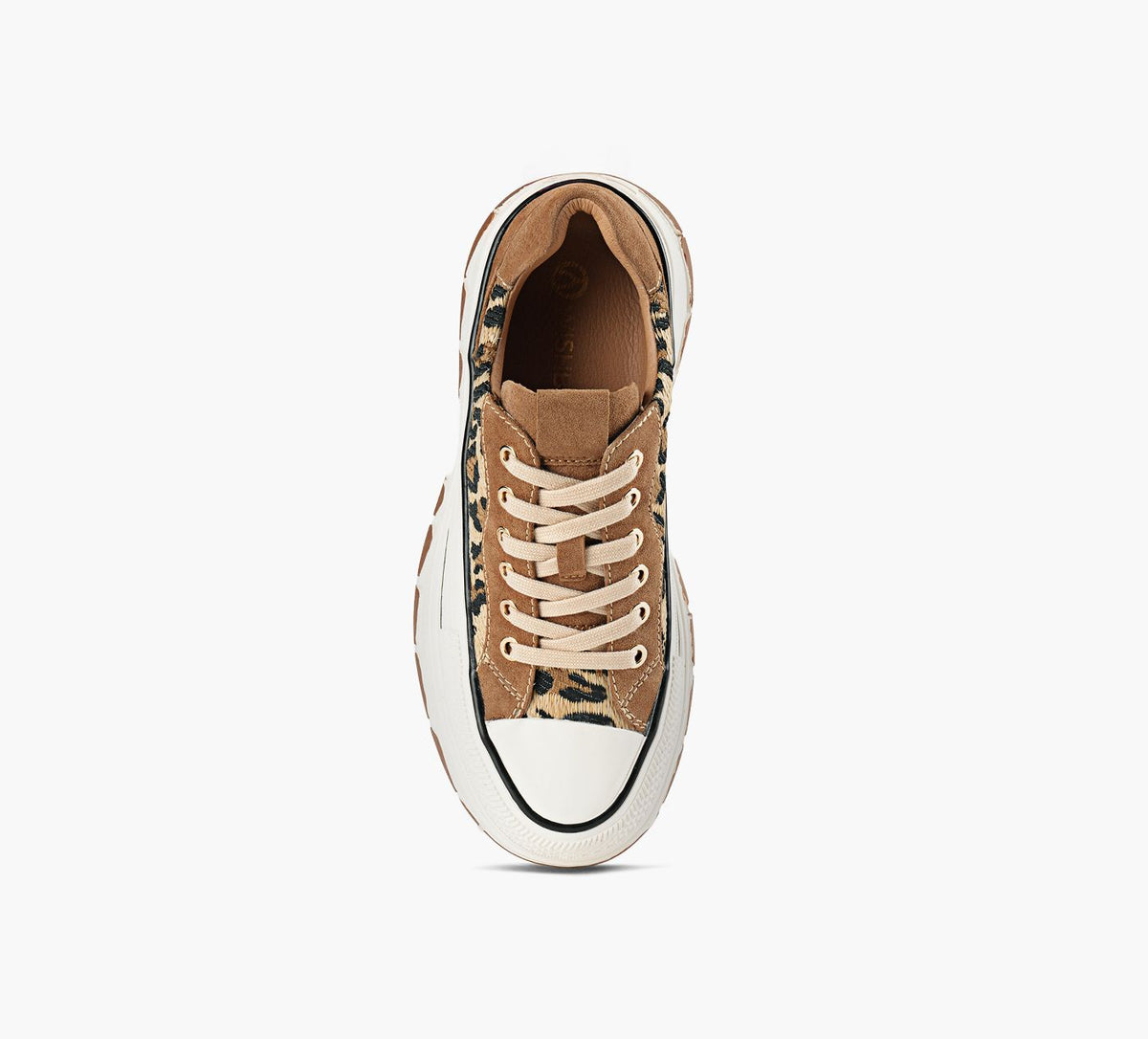 WISHBONE CARLY in TAN view 1c