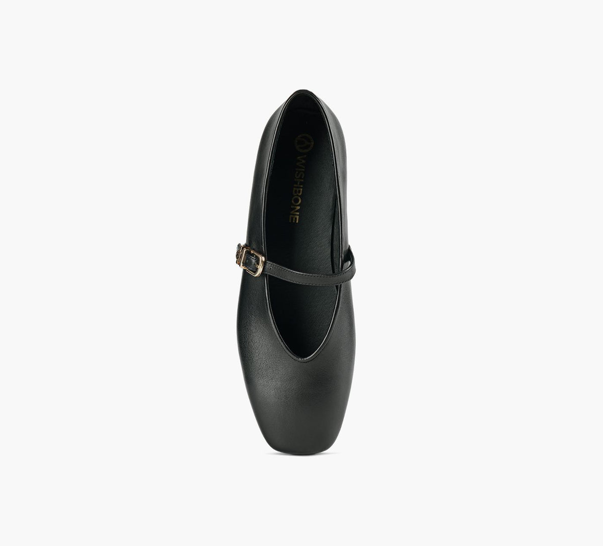 WISHBONE ZORA en NOIR vue 1c