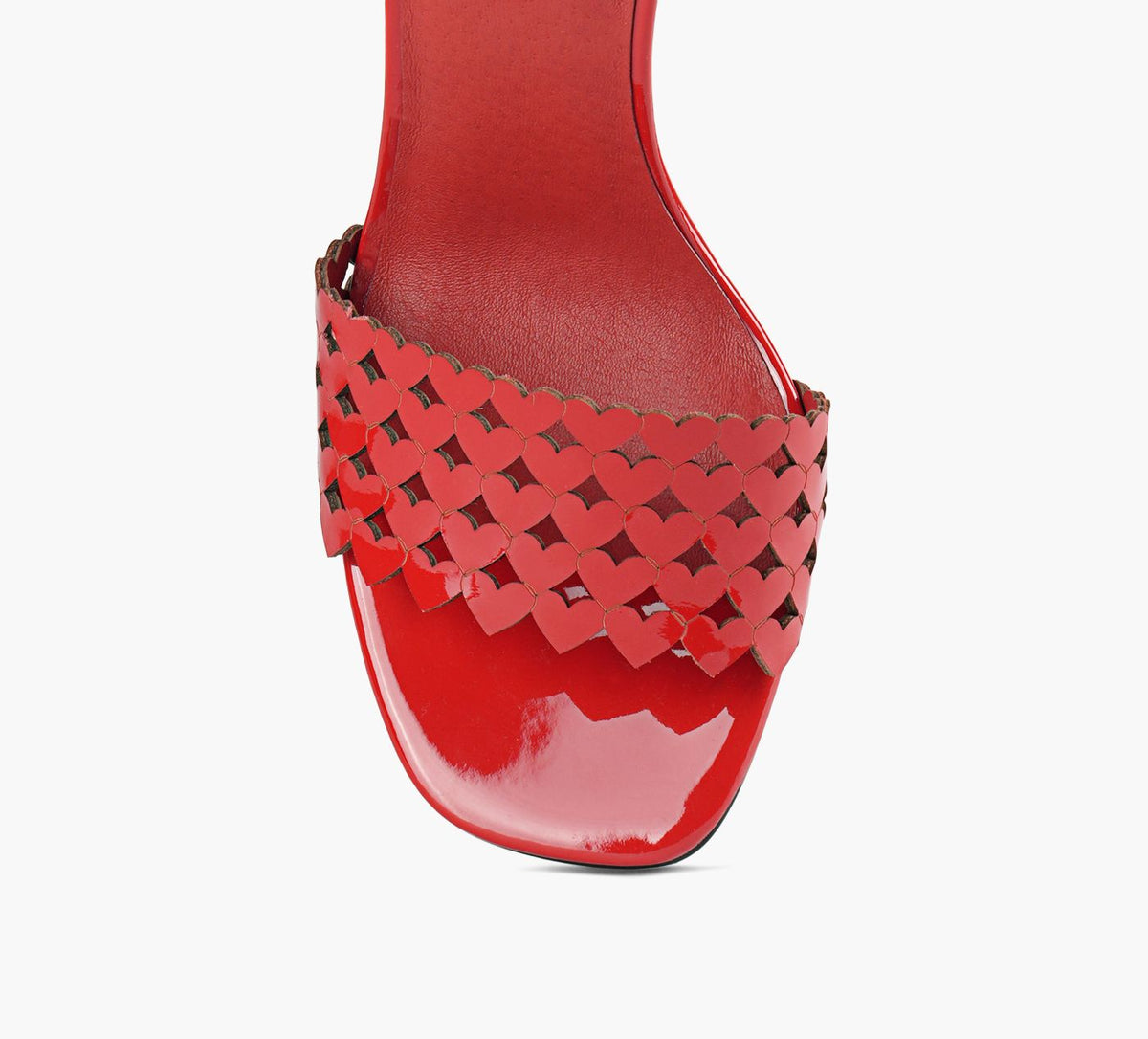WISHBONE BRIDGET en ROUGE vue 1c