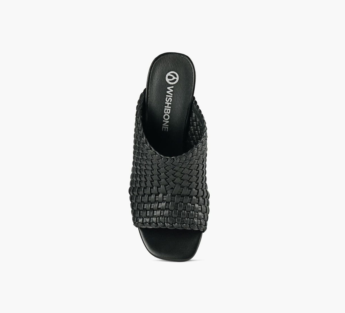 WISHBONE BERNICE en NOIR vue 1c