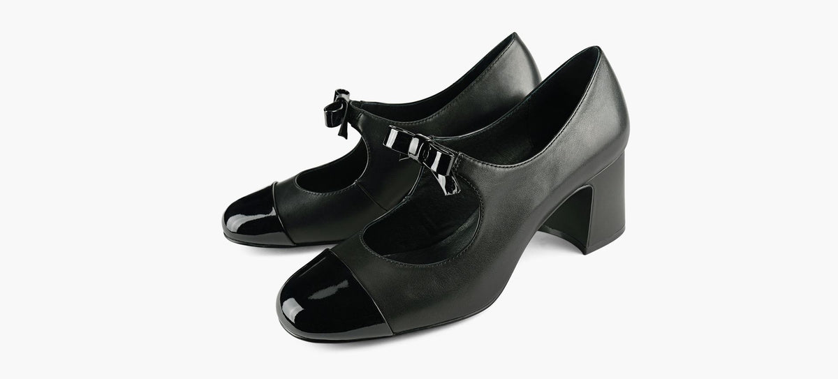 WISHBONE DELLA in BLACK view 4