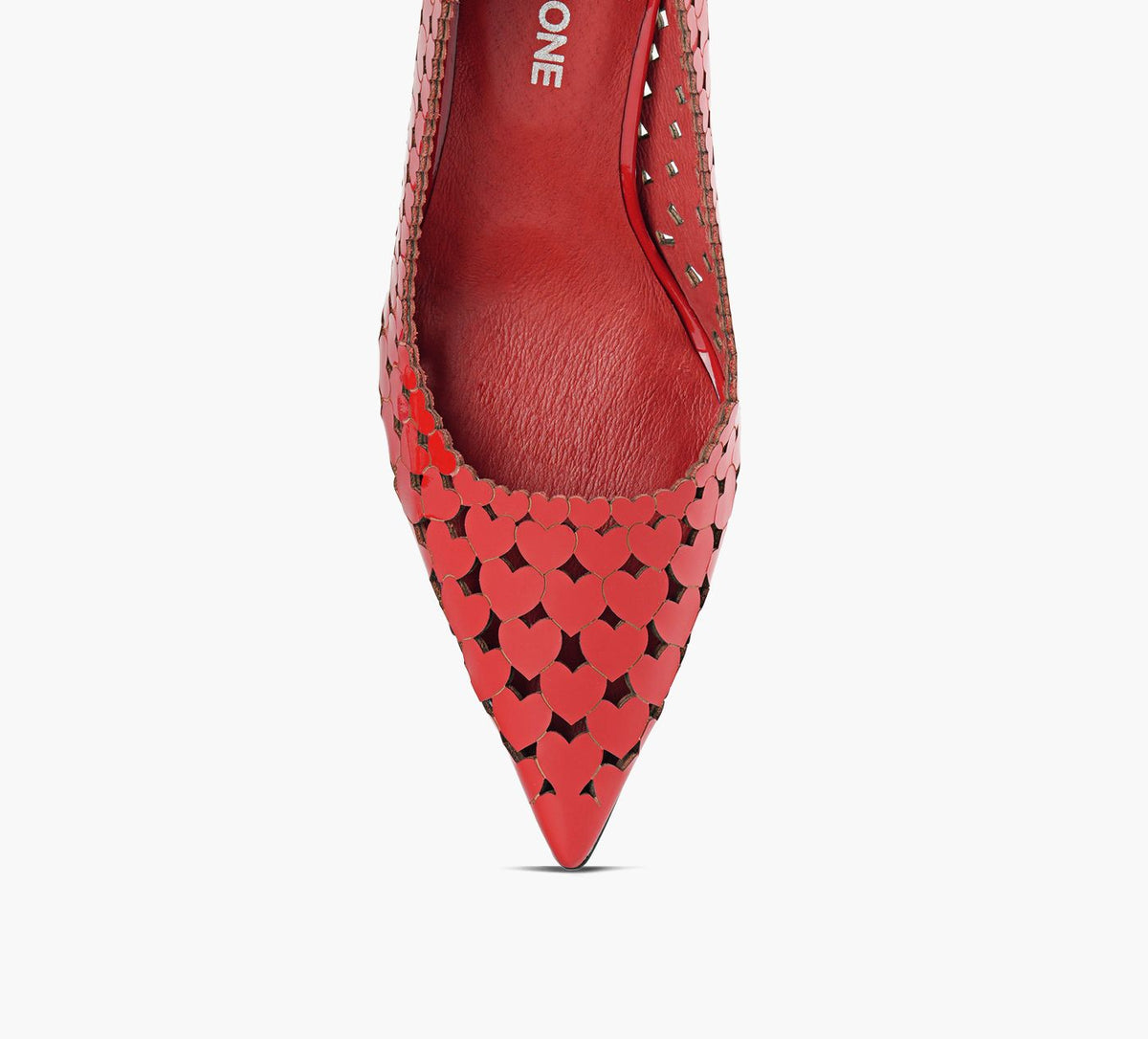 WISHBONE SABRINA in RED view 1c