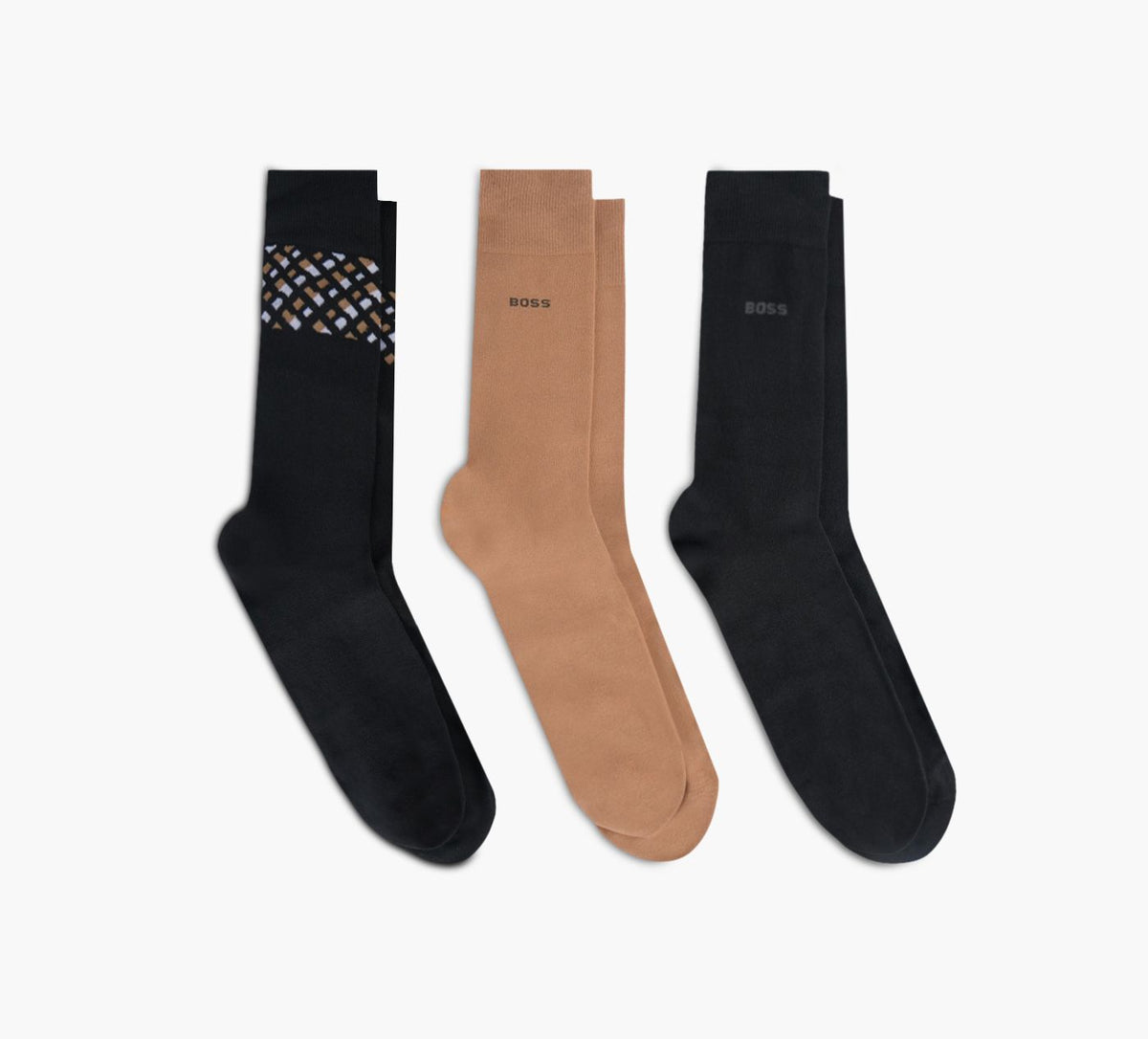 BOSS 3PACKREGULARLENGTHSOCKS in MULTICOLOUR view 2