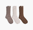 UGG RIBKNITSLOUCHYCREW3PACK in MULTICOLOUR