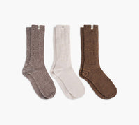 UGG RIBKNITSLOUCHYCREW3PACK in MULTICOLOUR