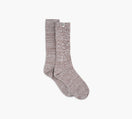 UGG RIBKNITSLOUCHYCREWSOCK in BROWN