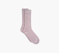 UGG RIBKNITSLOUCHYCREWSOCK in LIGHT PINK