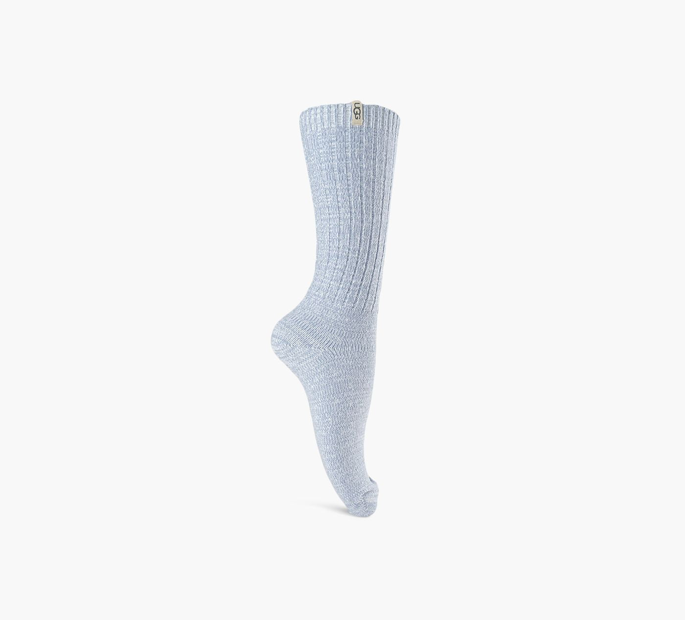 UGG CHAUSSETTESMIMOLLETAMPLEENTRICOTCTEL en BLEU vue 3
