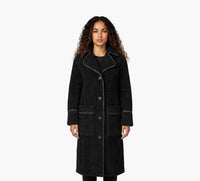 UGG MANTEAUSEMAUGGFLUFF en NOIR
