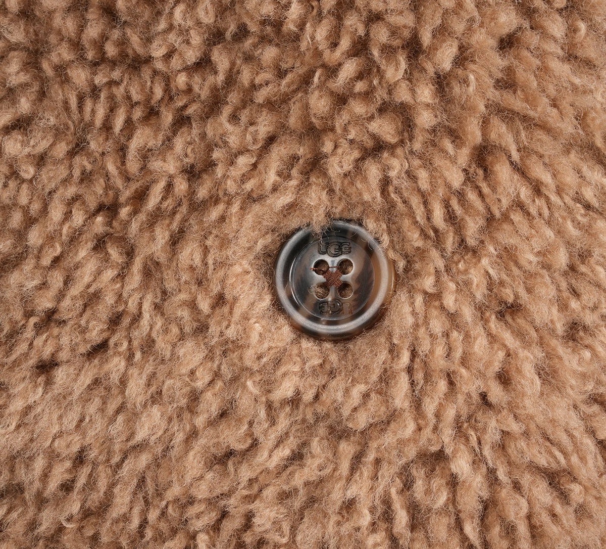 UGG MANTEAUGERTRUDELONGTEDDYII en BEIGE vue 6