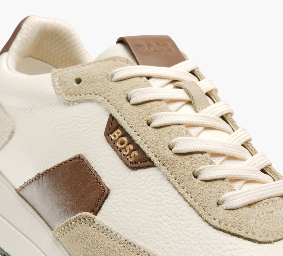 BOSS BASKETVINSTON en BEIGE vue 1b