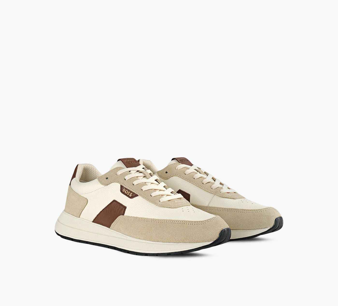 BOSS BASKETVINSTON en BEIGE vue 2