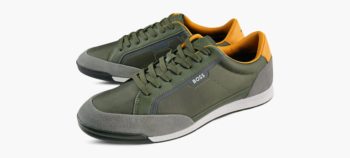 BOSS BASKETPROFILBASNITAN en KHAKI vue 4