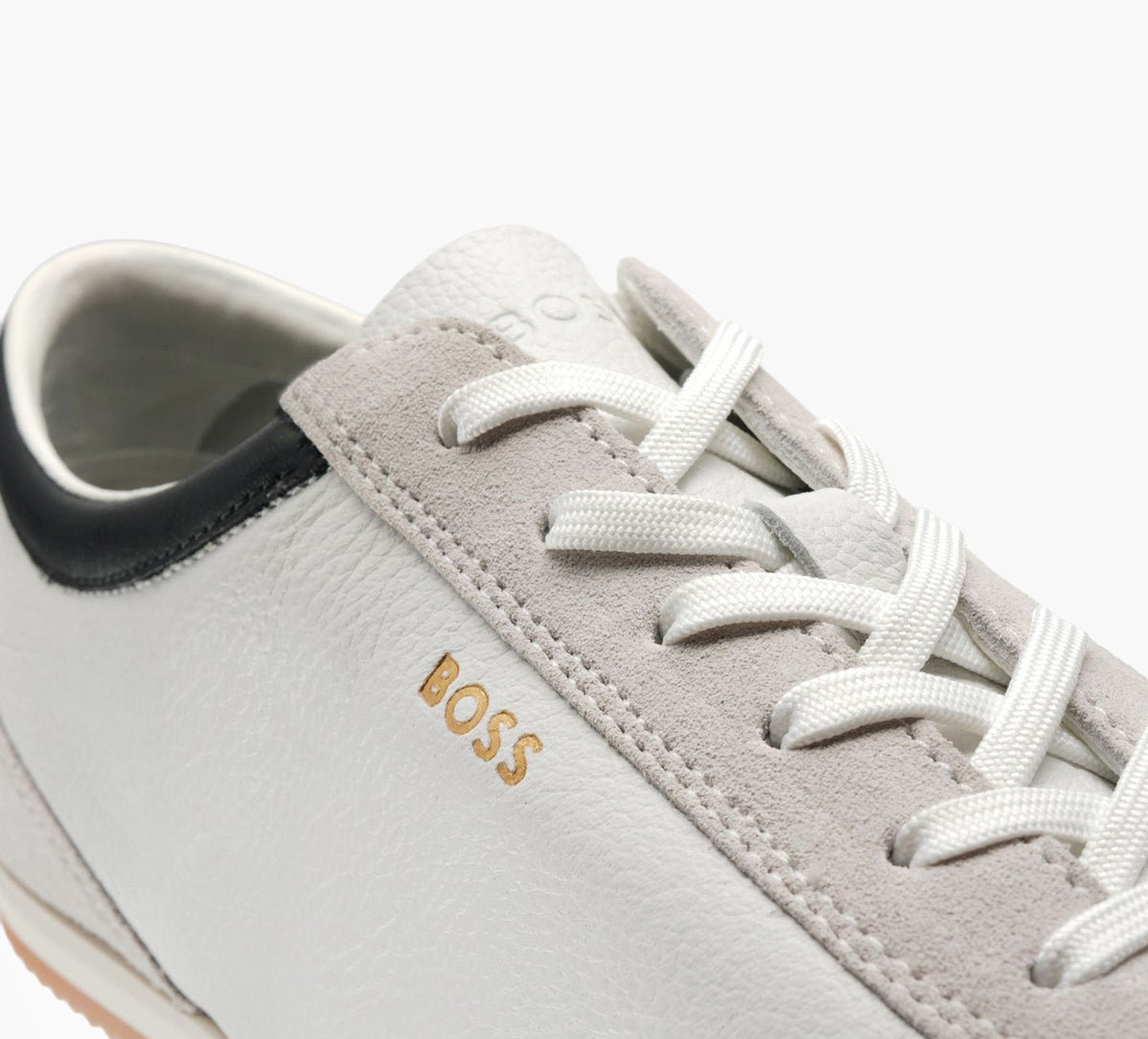 BOSS BASKETPROFILBASLINEOR en BLANC vue 1b