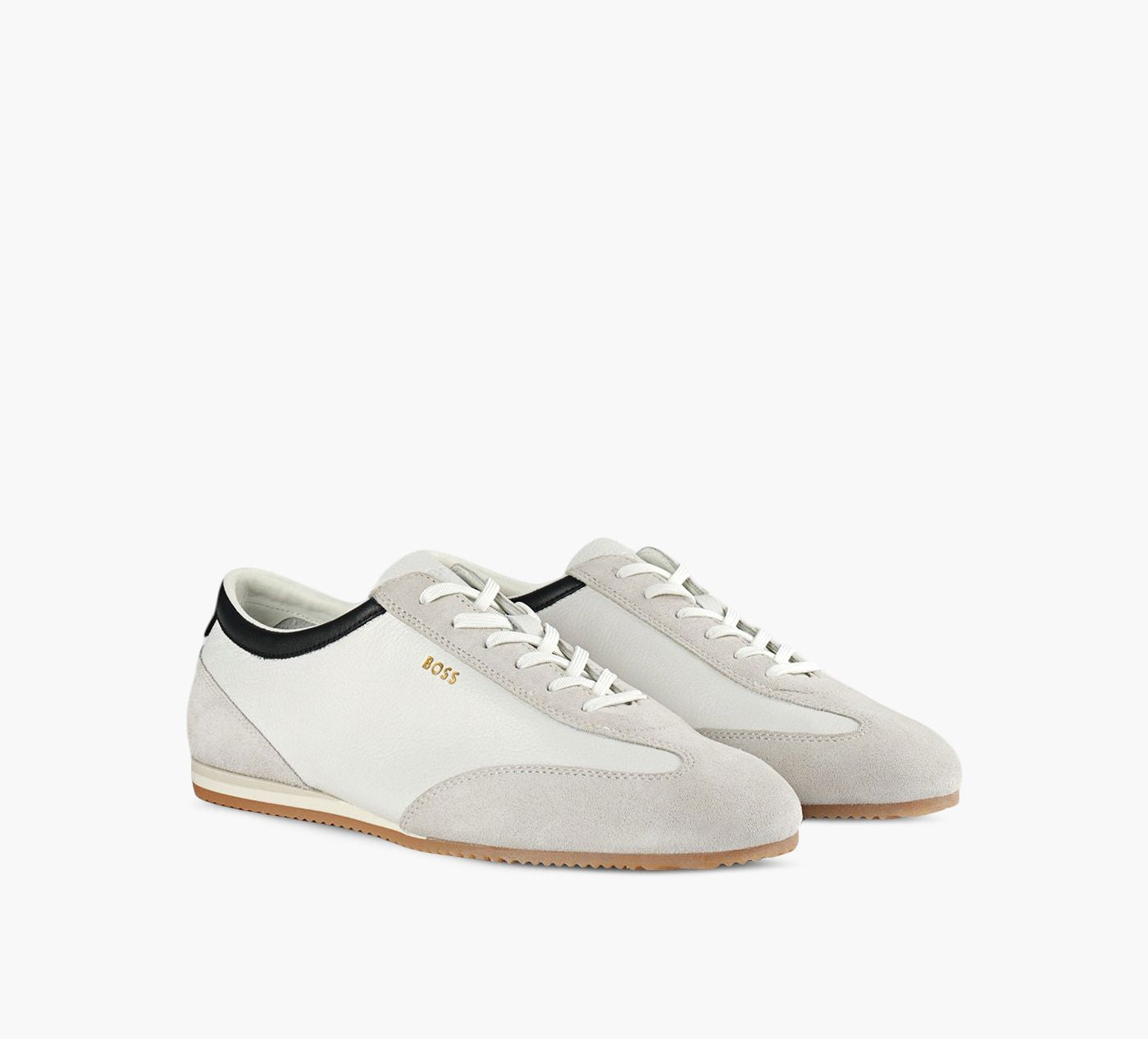 BOSS BASKETPROFILBASLINEOR en BLANC vue 2