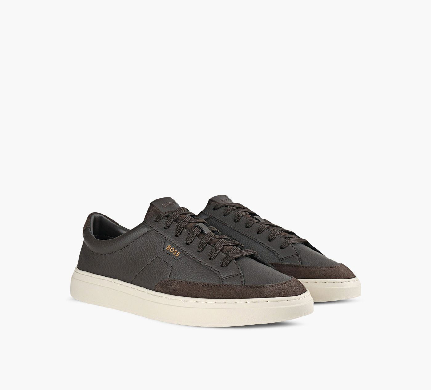 BOSS KIERANTENNIS in BROWN view 2