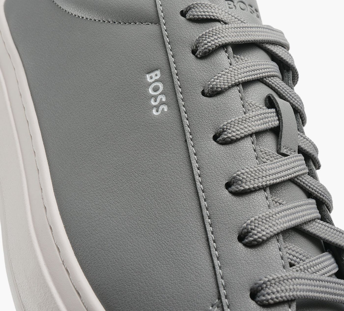 BOSS TENNISKIERAN en GRIS vue 1b