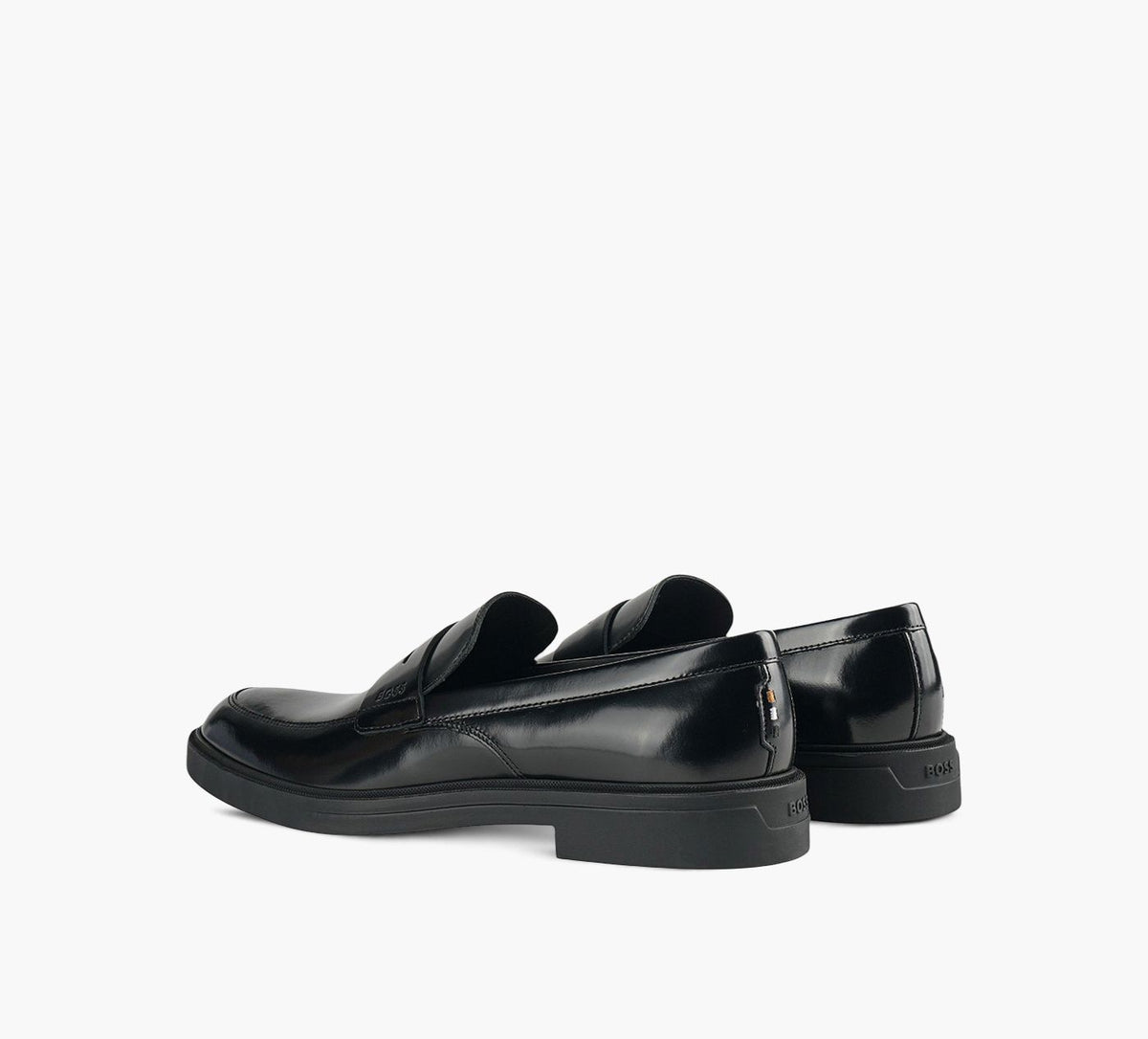 BOSS CALEVLOAFER in BLACK view 3