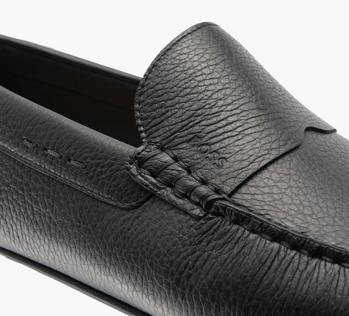 BOSS NOELMOCCASIN in BLACK view 1b