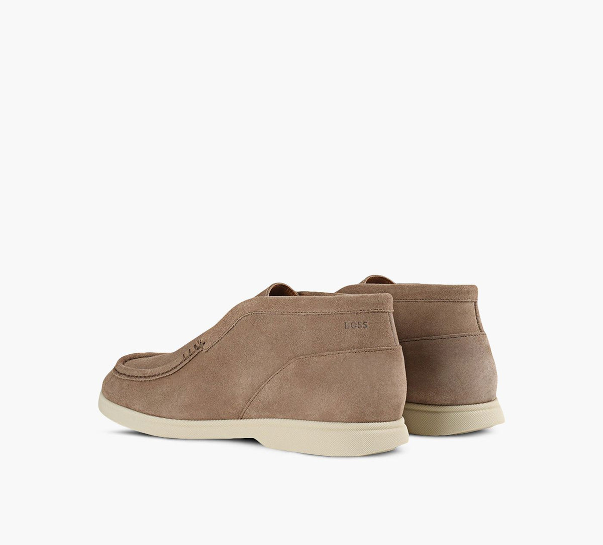 BOSS SIENNEDESERTBOOT in BEIGE view 3