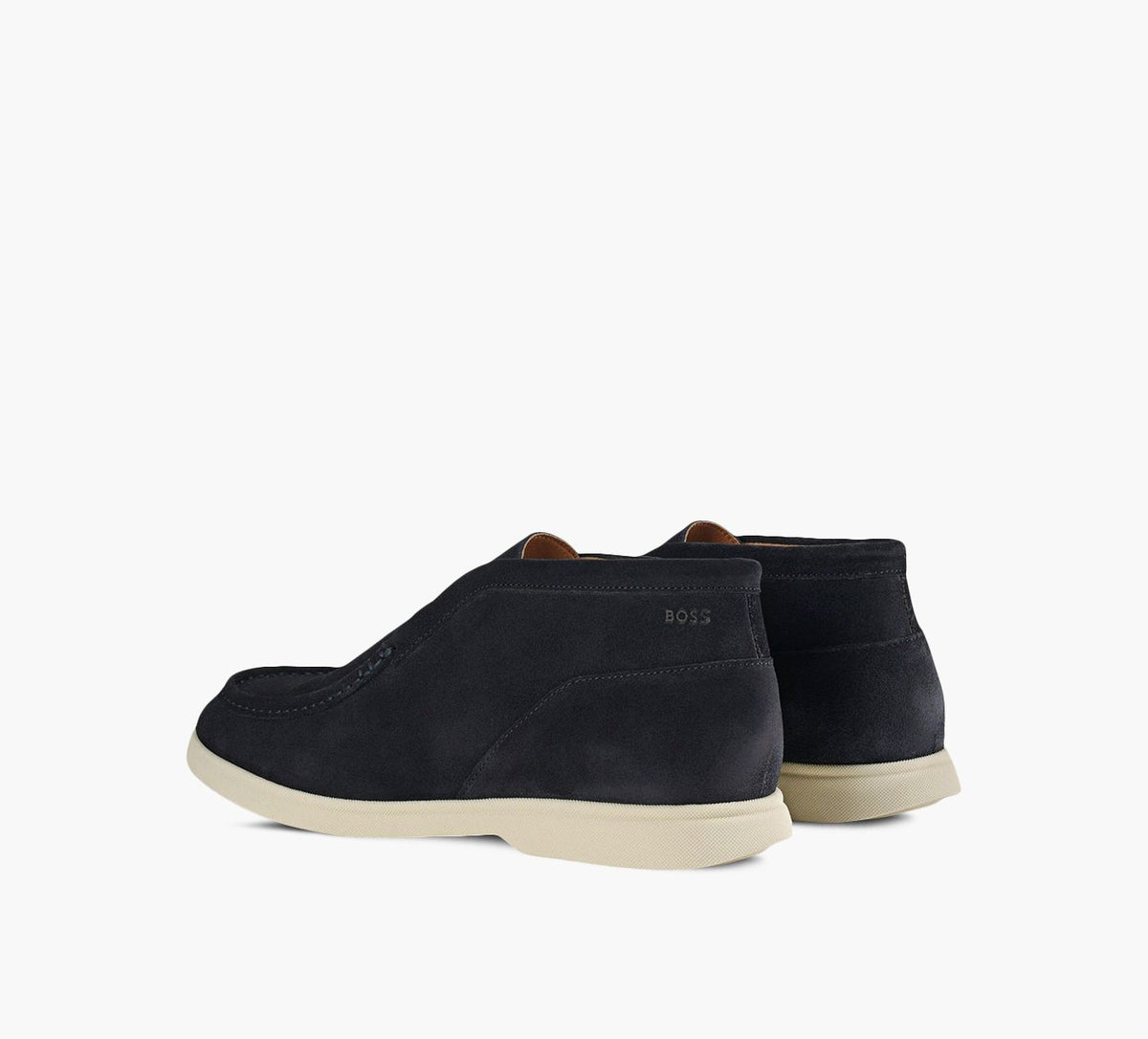 BOSS SIENNEDESERTBOOT in BLUE view 3