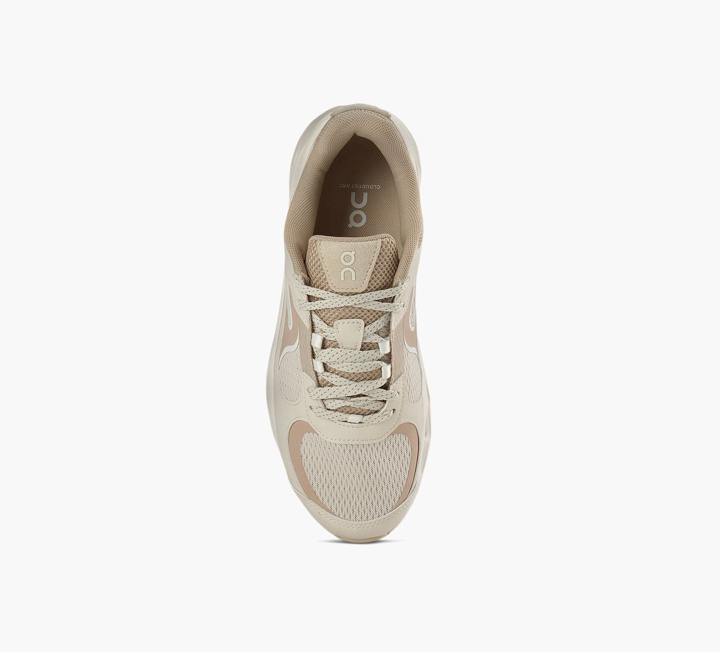 ON CLOUDTILTARC en BEIGE vue 5