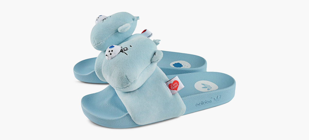 ADIDAS ADILETTEXCAREBEARS in BLUE view 4