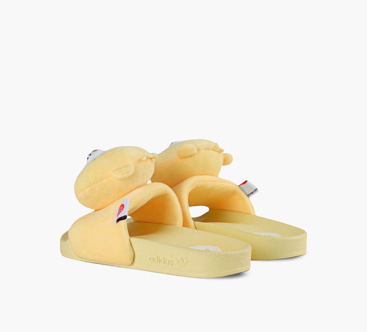 ADIDAS SANDALEADILETTEXLESCALINOURS en JAUNE vue 3