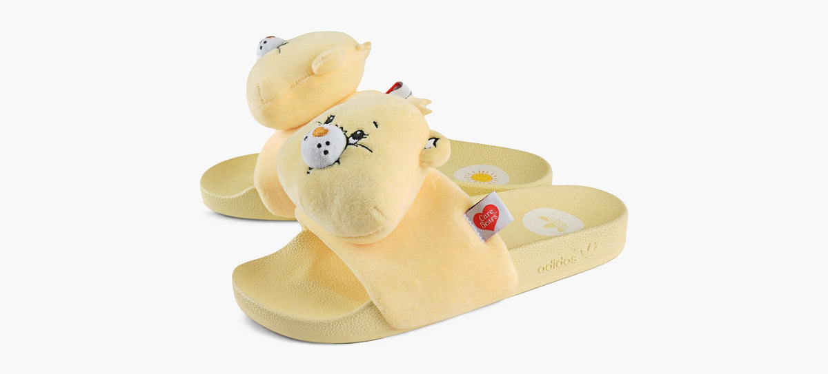 ADIDAS SANDALEADILETTEXLESCALINOURS en JAUNE vue 4