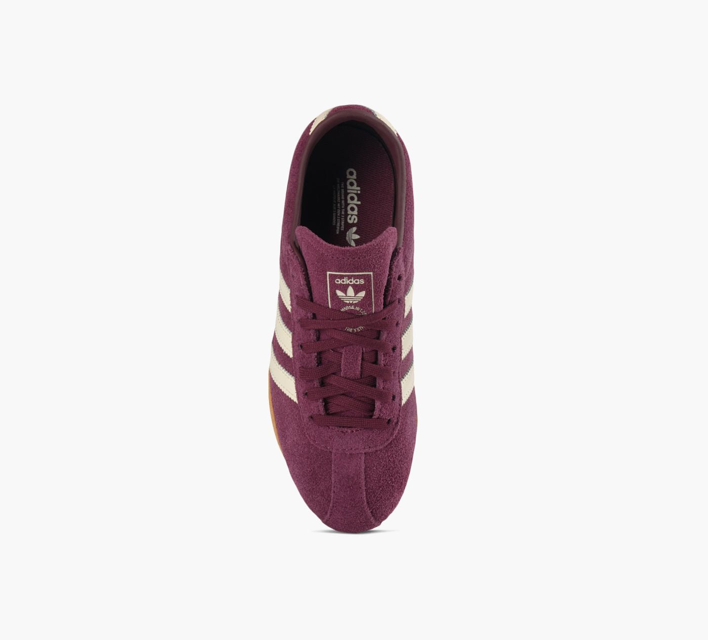 ADIDAS TOKYO in BURGUNDY view 1c