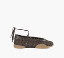 ADIDAS TAEKWONDOMEIBALLET in BROWN