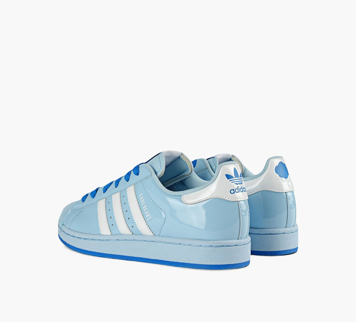 ADIDAS SUPERSTARIIXLESCALINOURS en BLEU vue 3