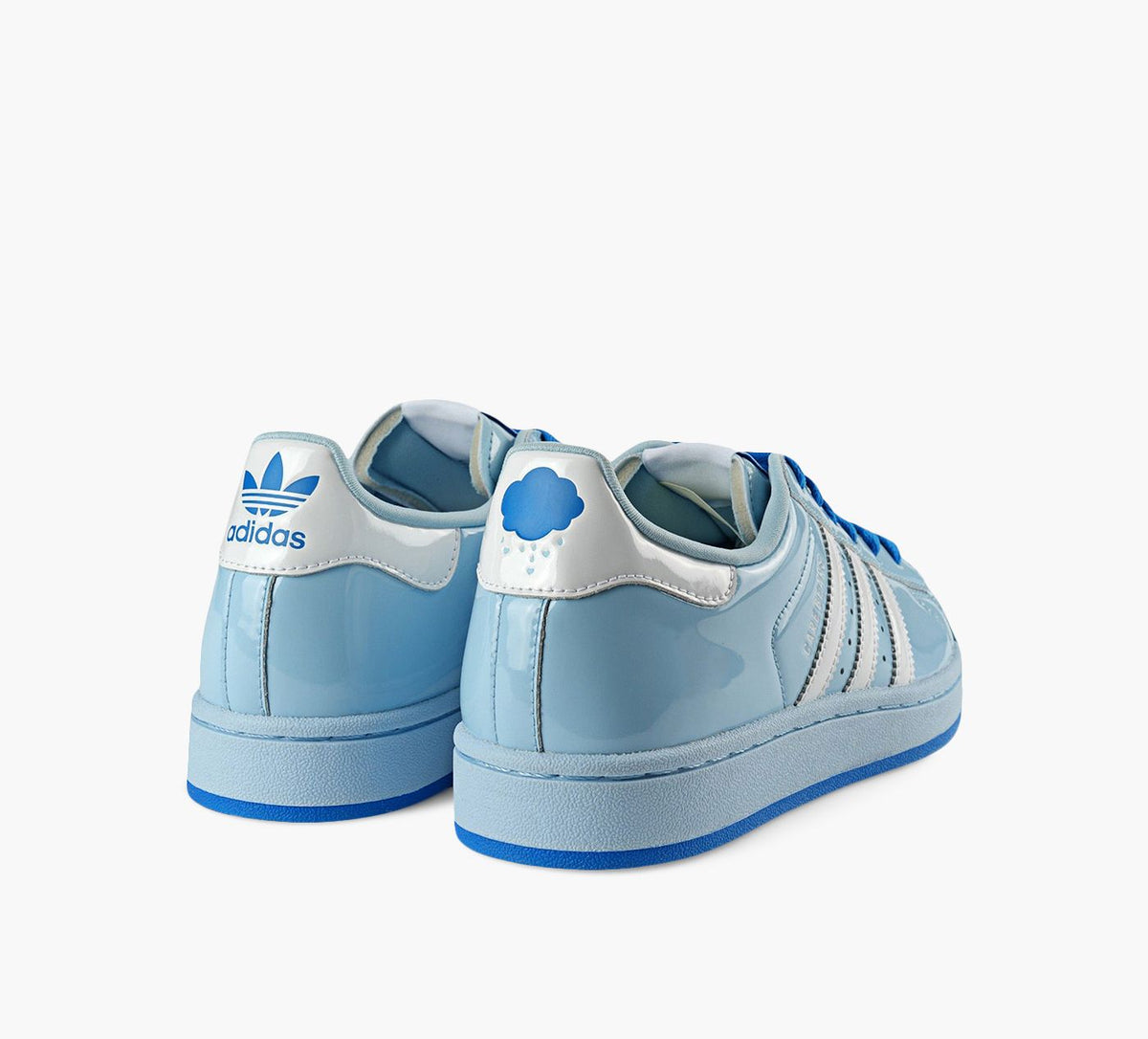 ADIDAS SUPERSTARIIXLESCALINOURS en BLEU vue 8