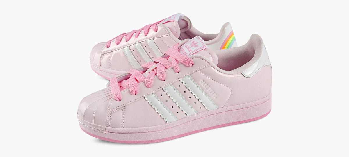 ADIDAS SUPERSTARIIXLESCALINOURS en ROSE PALE vue 4