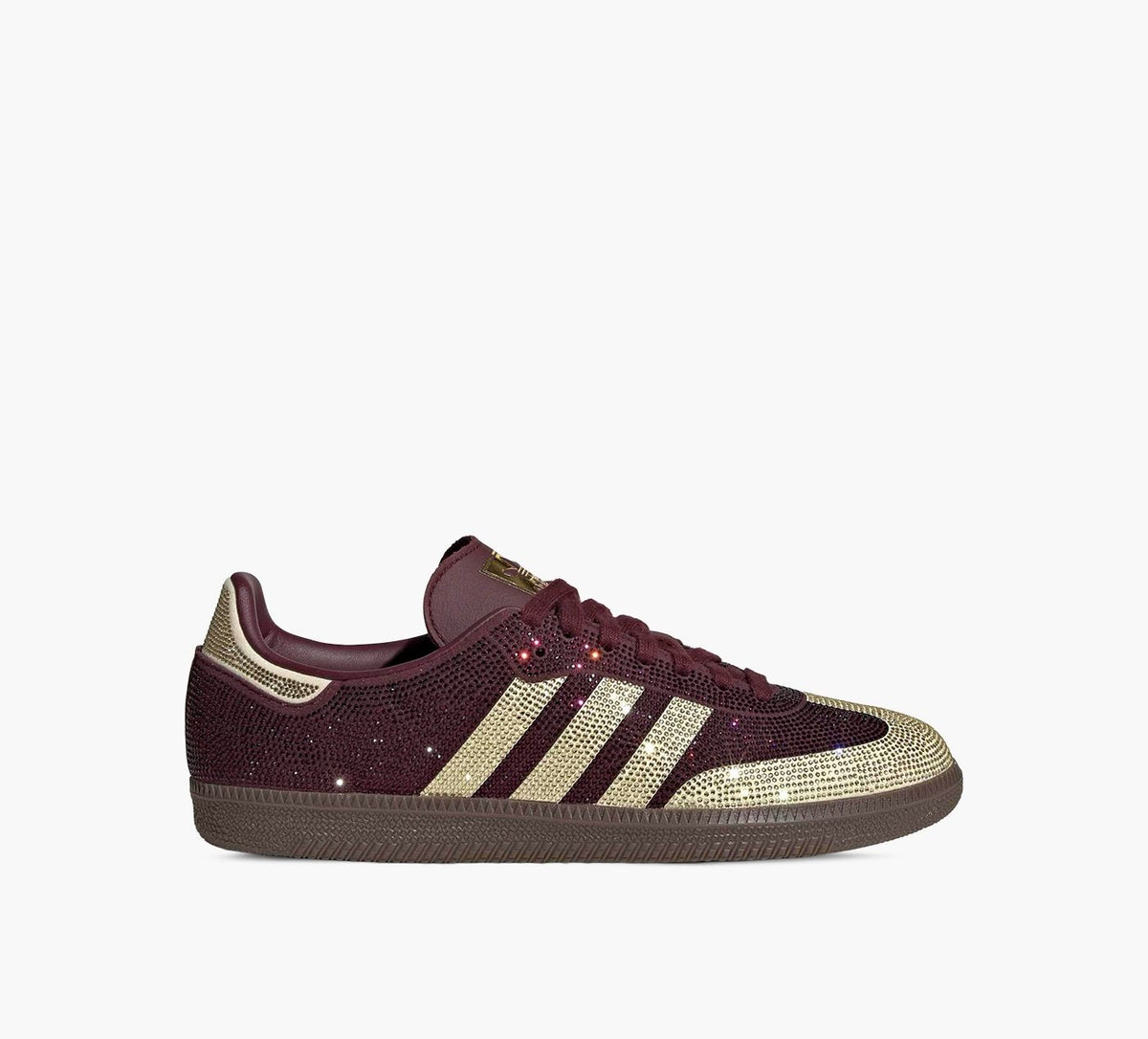 ADIDAS SAMBAOG in BURGUNDY